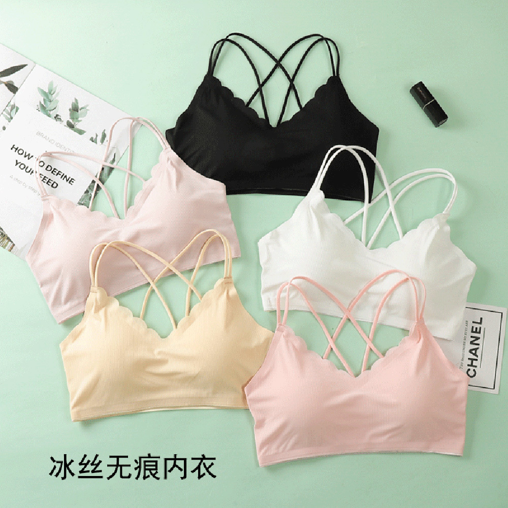 Lace Bralette Set - 3D sexy Dessous nahtlosen Sport-BH träger