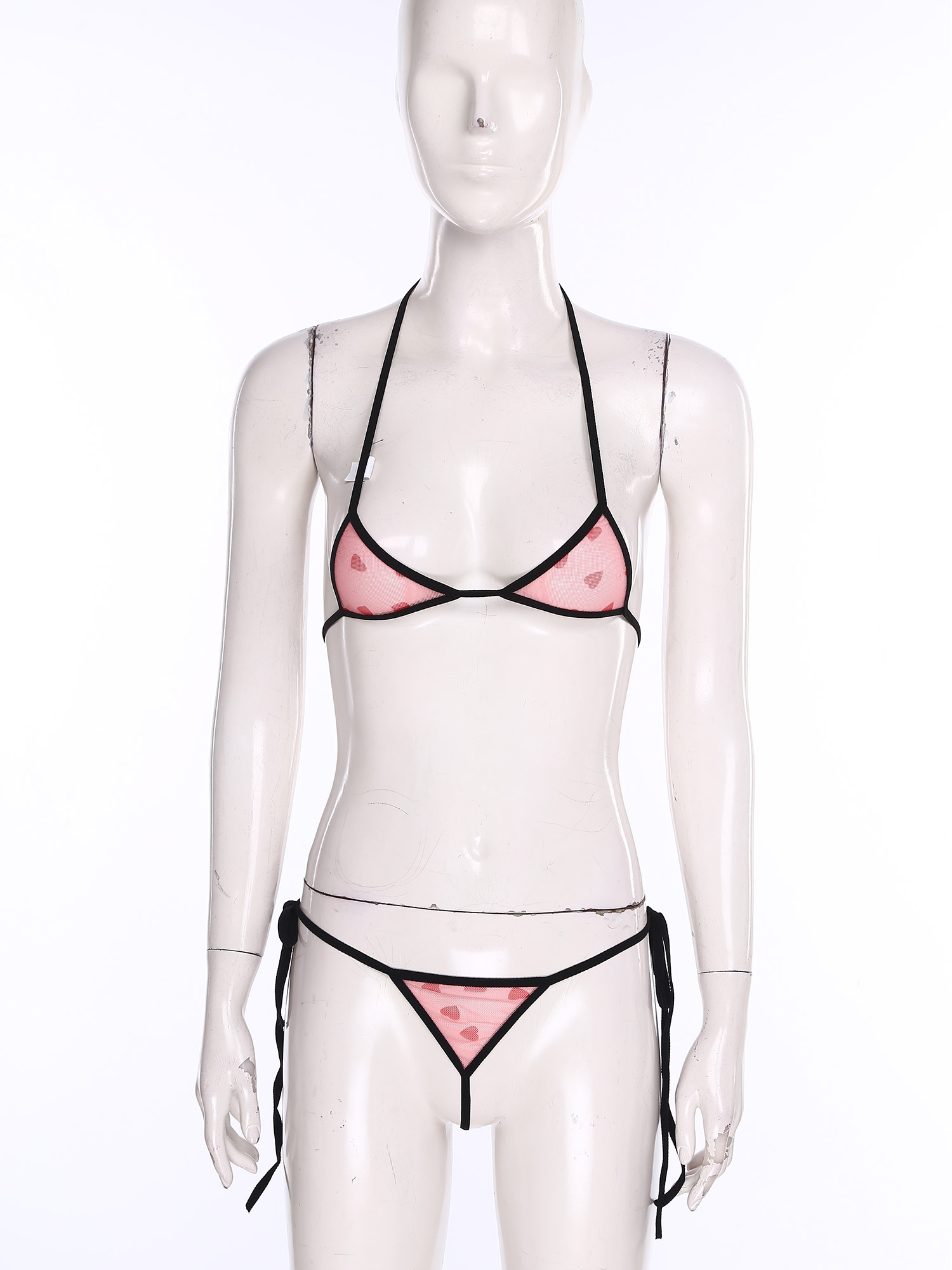 Damen Micro Mini Bikini Dessou – Sheer Bra Lace Bewertung und Preis