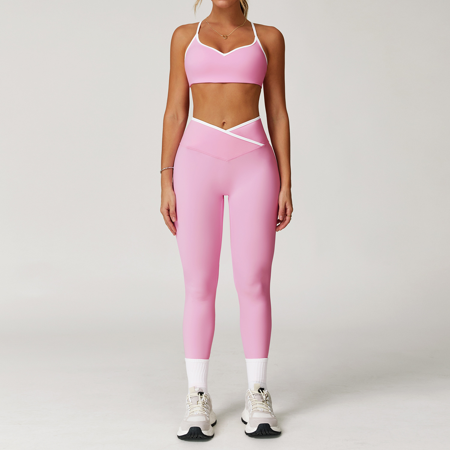 Gym-Unterwäsche, Sport-BH für  – Sports Bra Racerback Bewertung und Preis