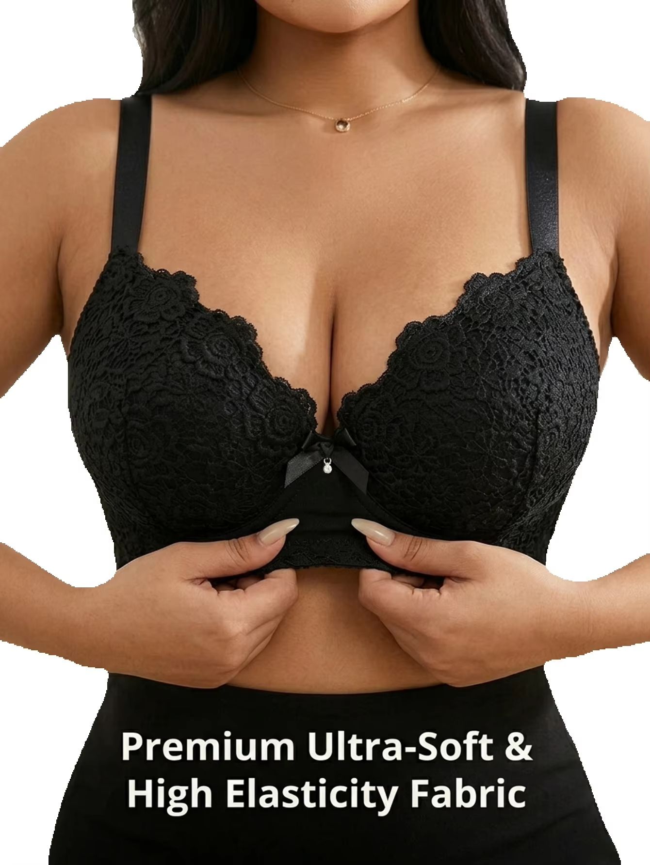 Damen Plus Size Blumenmuster P – Underwire Bra Padded Bewertung und Preis