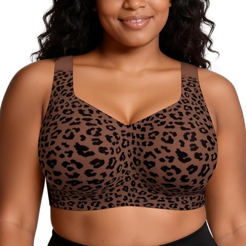 Leopard Jelly Bras No Underwir – Underwire Bra Padded Bewertung und Preis