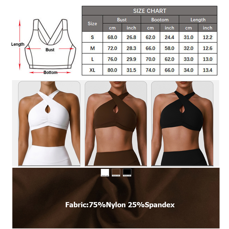 Damen Weiche Sportunterwäsche  – Sports Bra Racerback Bewertung und Preis