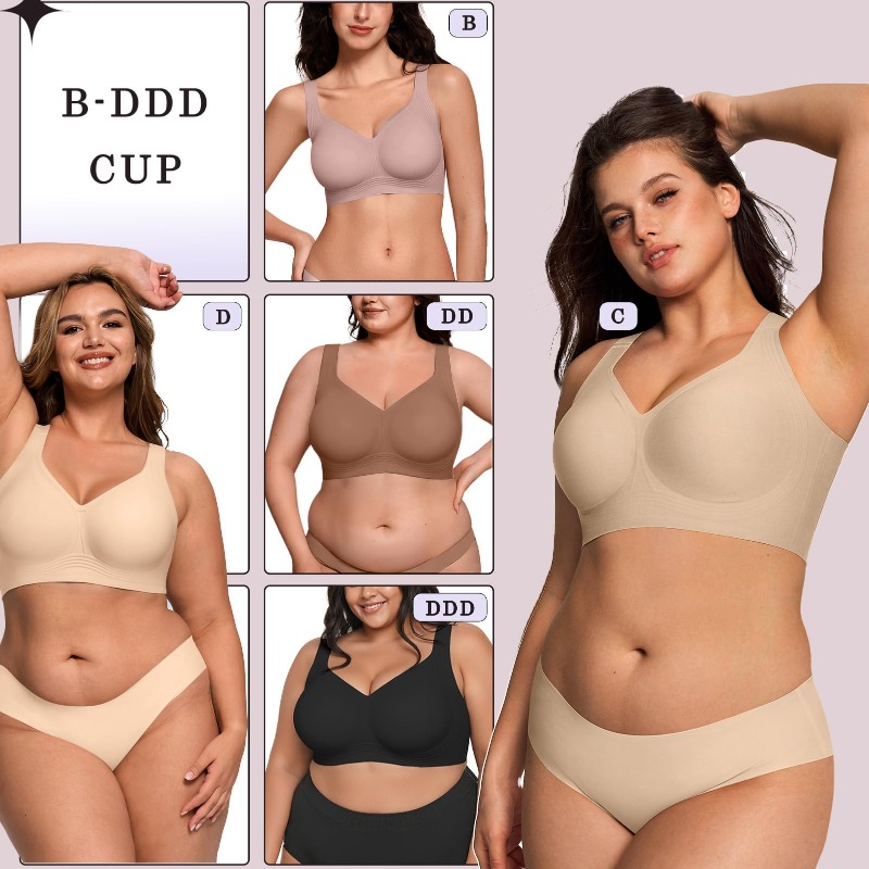 Übergrößen Wireless Jelly BH f – Underwire Bra Padded Bewertung und Preis