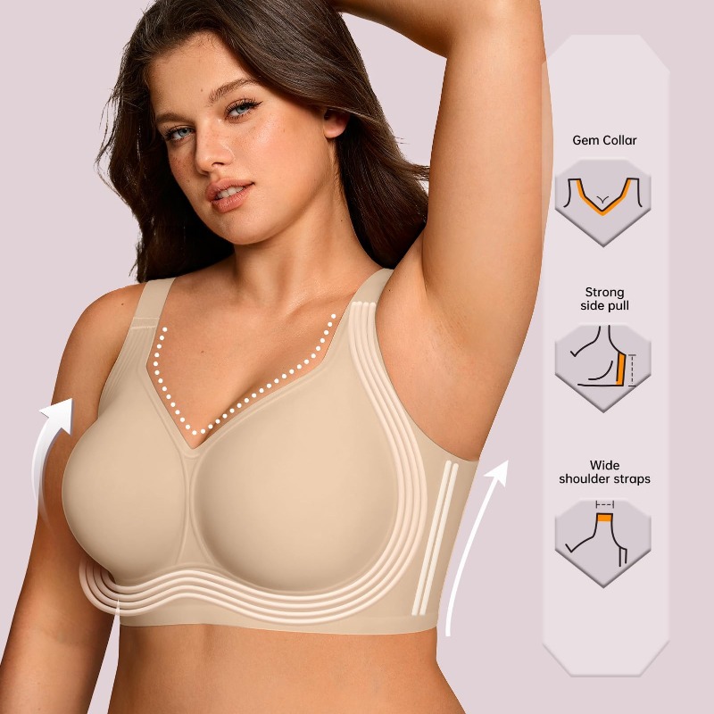 Übergrößen Wireless Jelly BH f – Underwire Bra Padded Bewertung und Preis