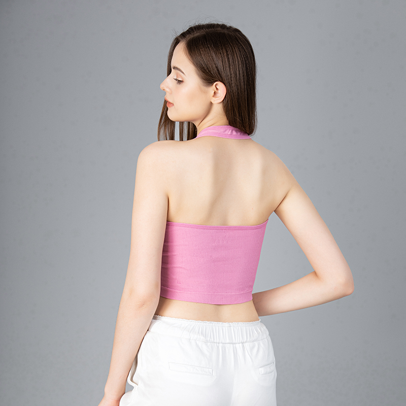 Halter-neck Tops Frauen Sexy B – T Shirt Bra Seamless Bewertung und Preis