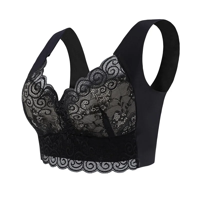 1 stücke Eis Seide Nahtlose Sp – Sleep Bra Bralette Bewertung und Preis