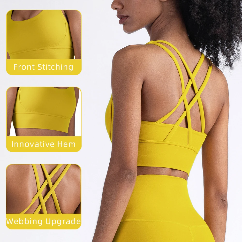 Sommer Mode Kreuz Zurück Fraue – Sports Bra Racerback Bewertung und Preis