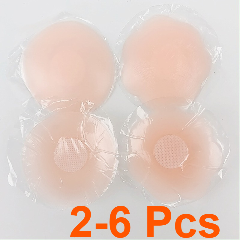 2-6Pcs Frauen Silikon Nippel A – Push Up Bra Silicone Bewertung und Preis